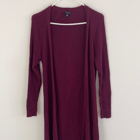 Torrid Knit Open Front Longline Slit Cardigan - Picture 1 of 10
